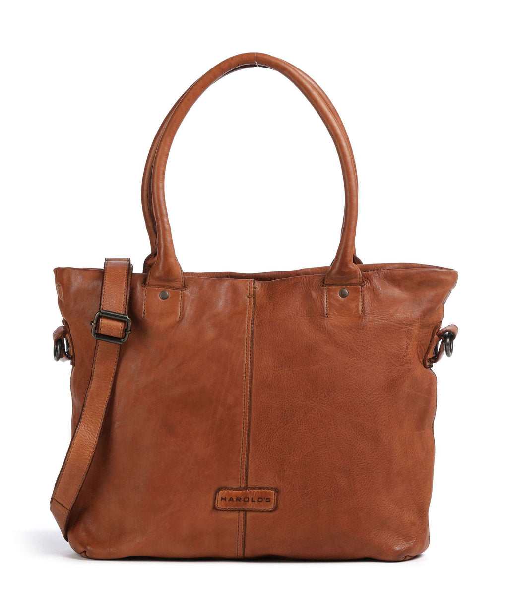 Harold's Submarine Tote bag cognac