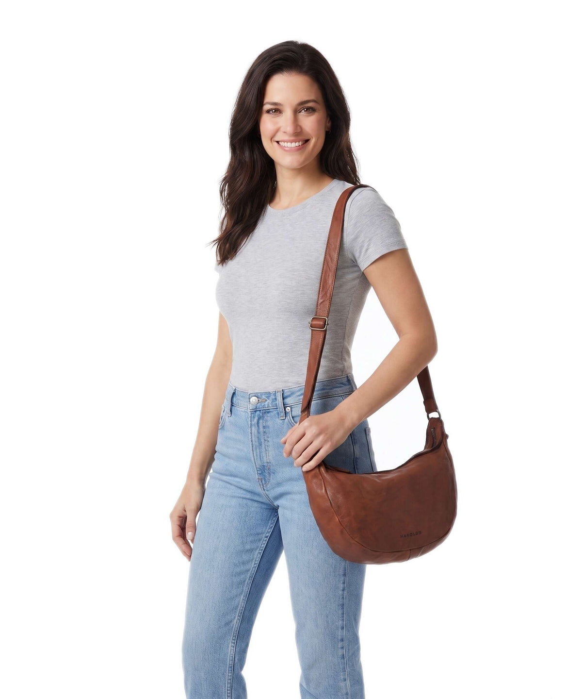 Harold's Submarine Crossbody bag cognac