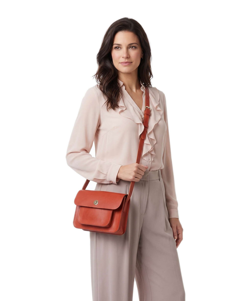 Harold's Abby Crossbody bag indian red