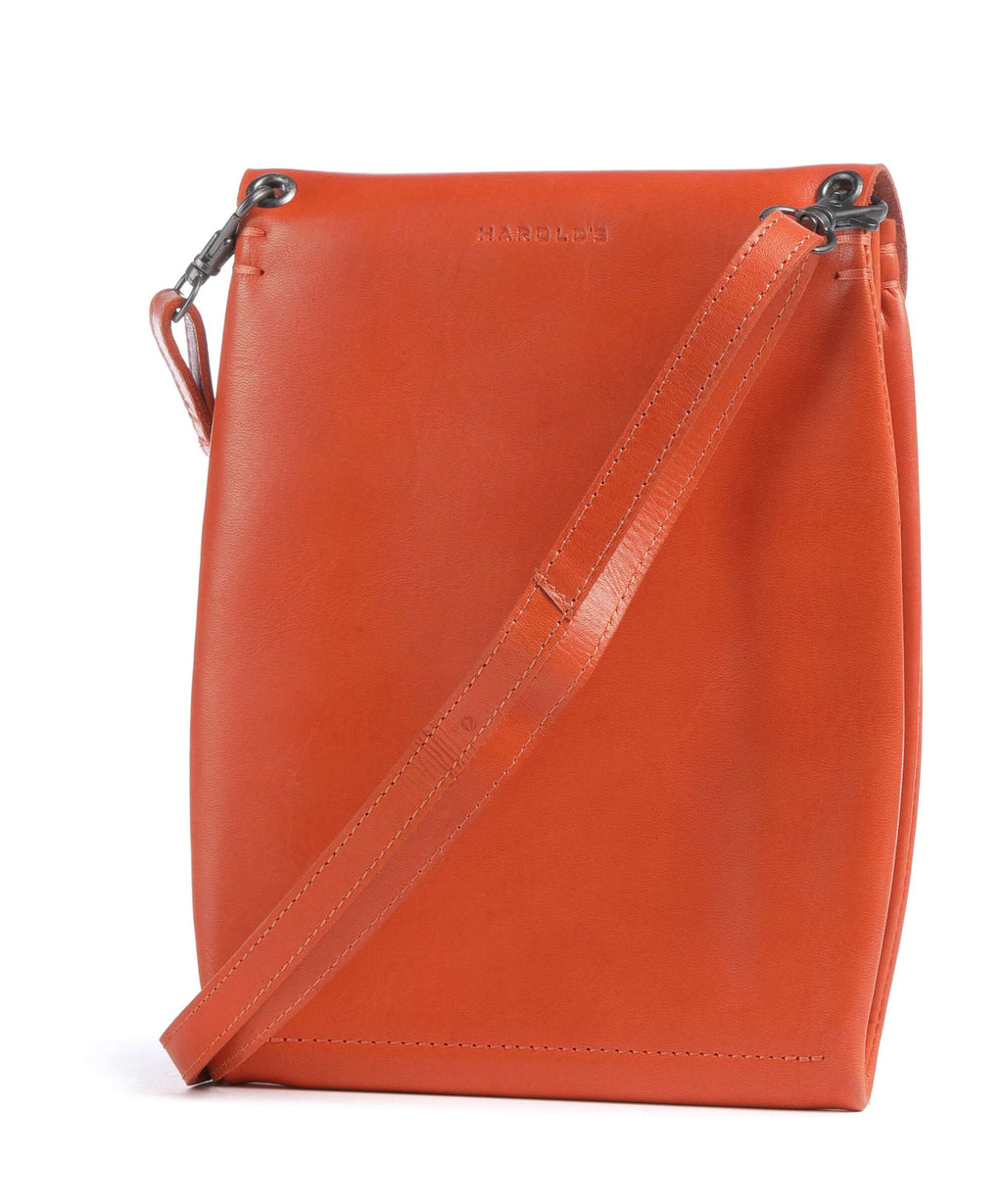Harold's Fold Crossbody bag indian red