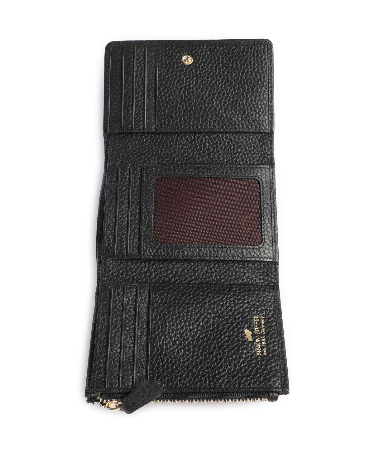 Braun Büffel Asti S Wallet schwarz