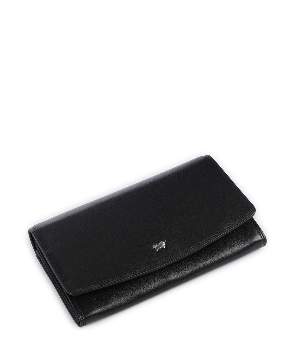 Braun Büffel Golf Wallet schwarz