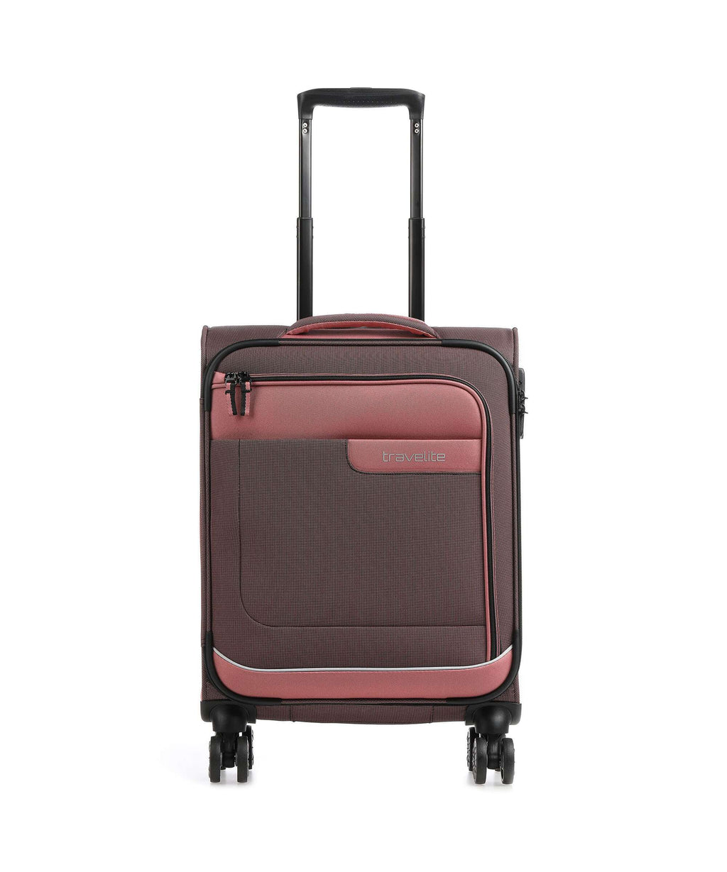 Travelite Viia Spinner (4 wheels) frühlingsrose