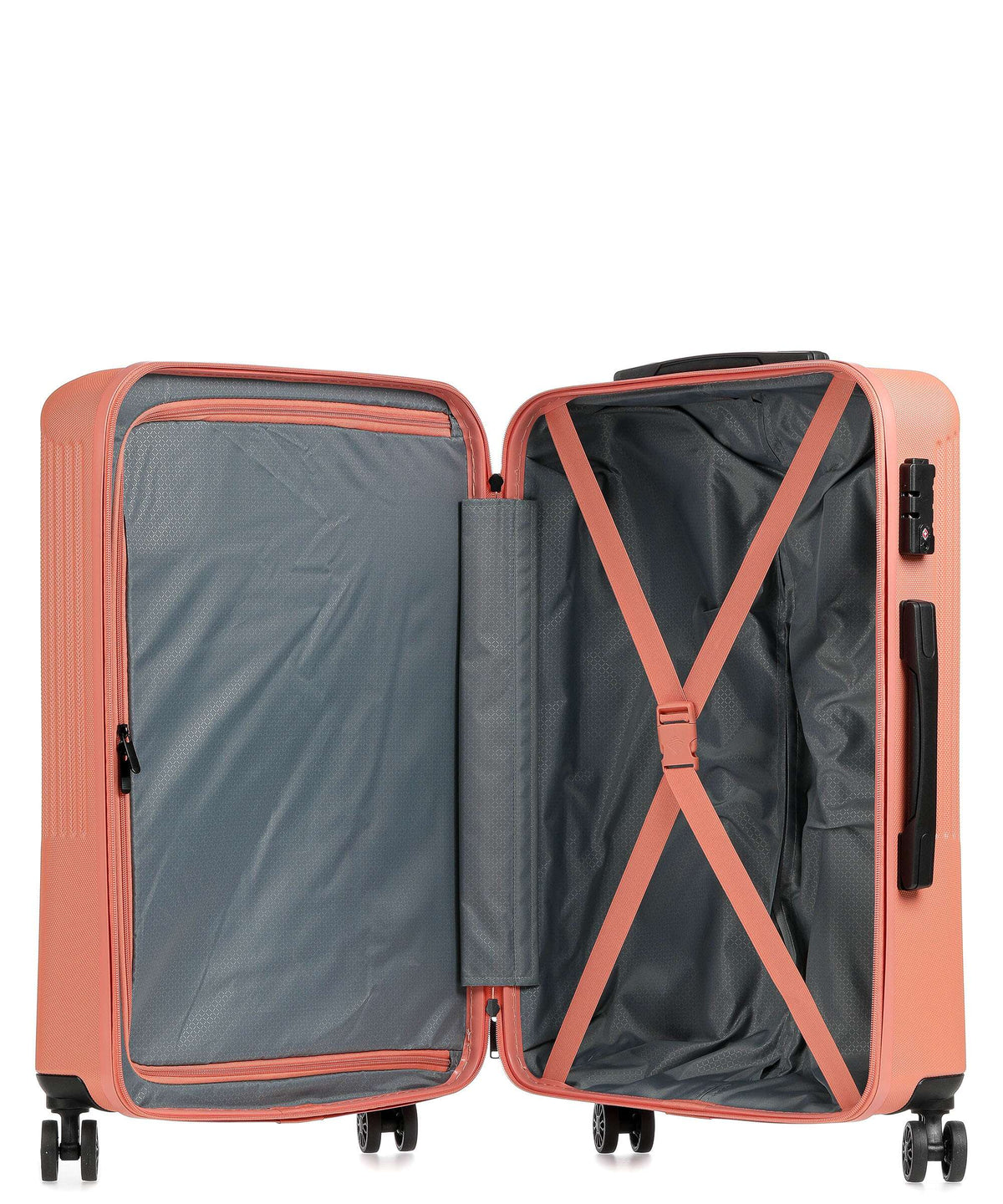 Travelite Bali Suitcase set (4 wheels) koralle
