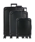 Travelite Millenium Suitcase set (4 wheels) black