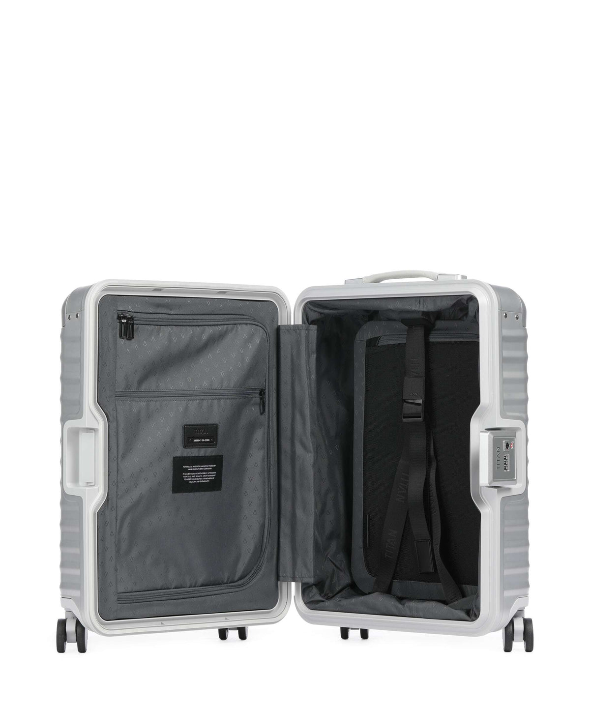 Titan Eternity Spinner (4 wheels) silver