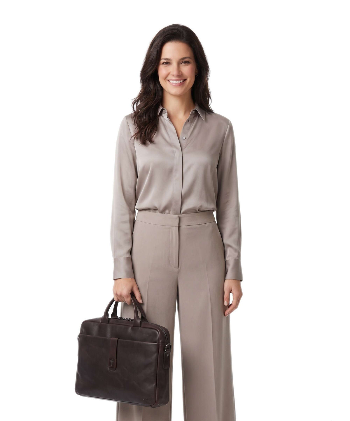 JOOP! Loreto Pandion Briefcase seal brown