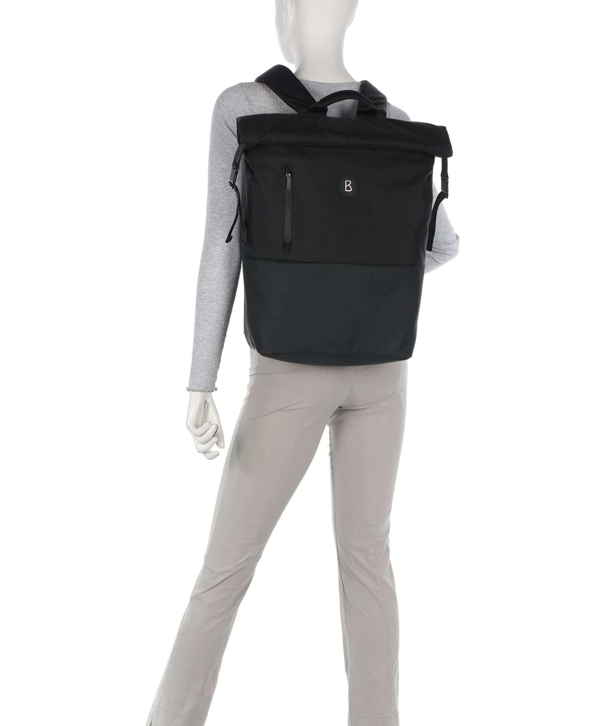 Bogner Tignes Leon Rolltop backpack black