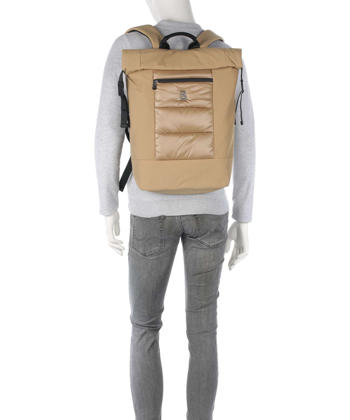 Bogner Monarch Leon Rolltop backpack tannin