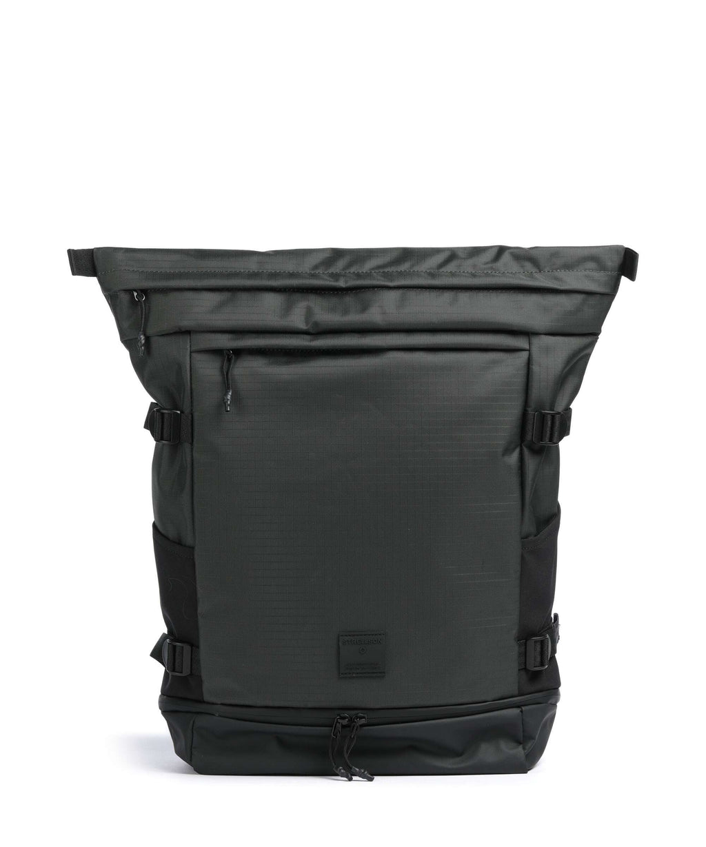Strellson New Ham Sebastian Rolltop backpack dark olive
