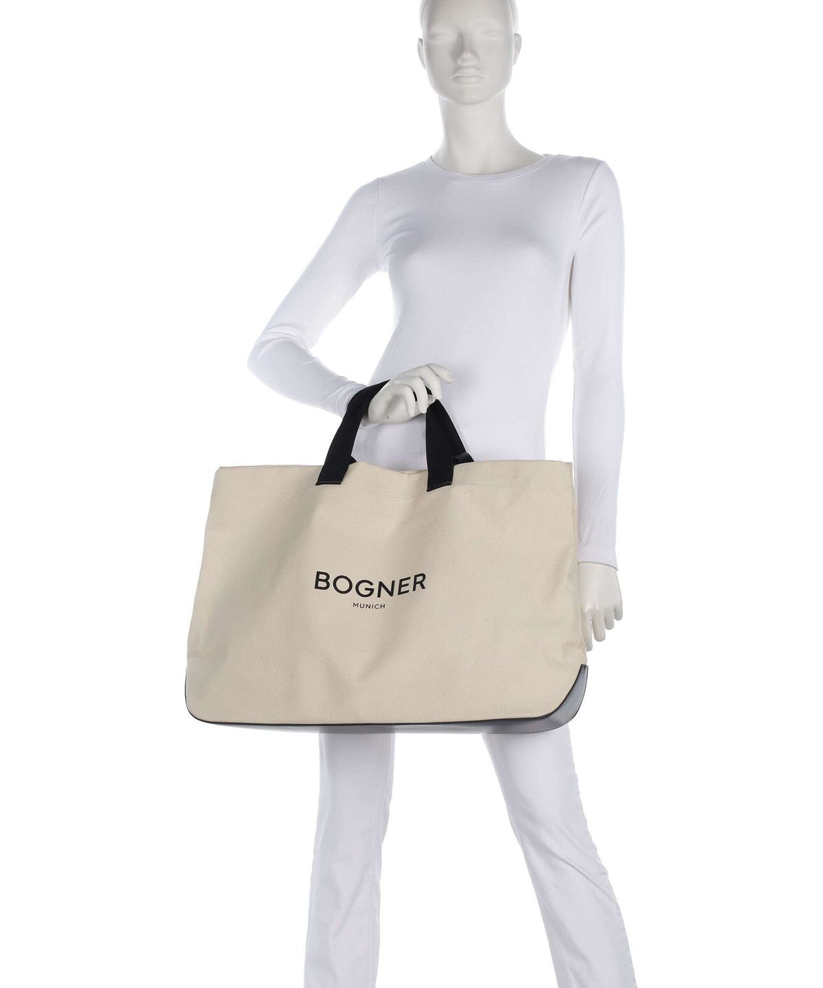 Bogner Curio Ambre Tote bag off white