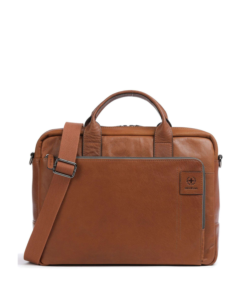 Strellson Hyde Briefcase cognac