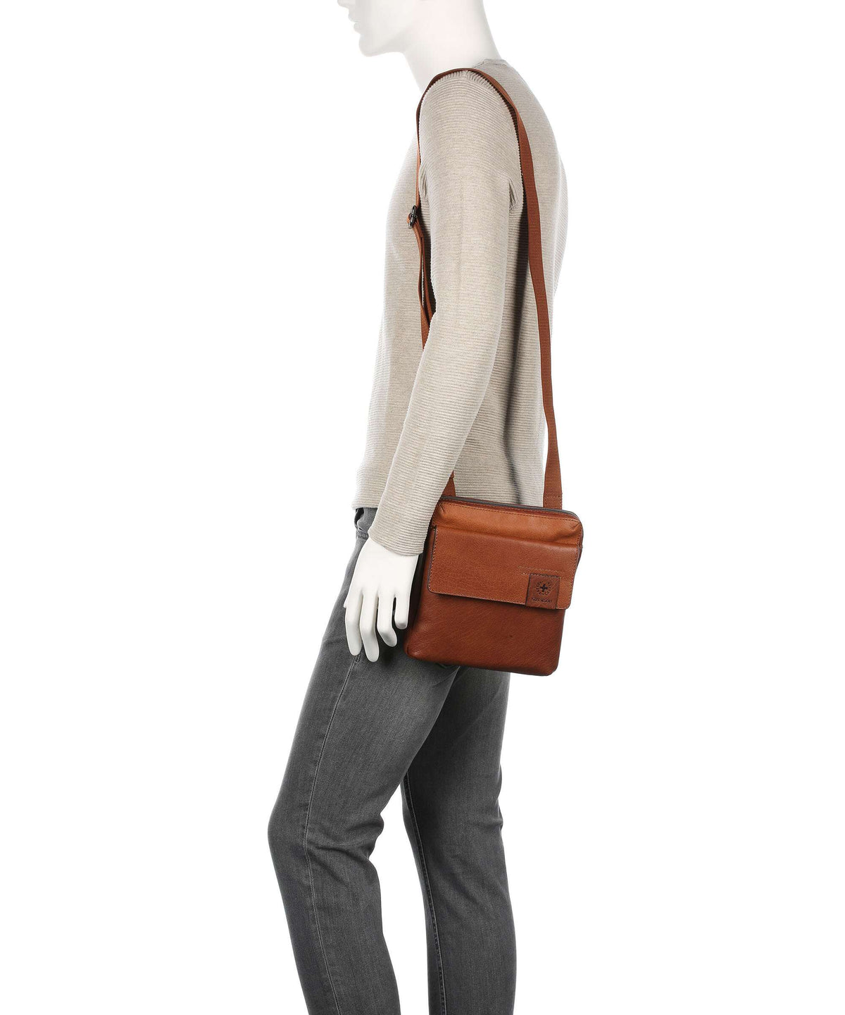 Strellson Hyde Park Crossbody bag cognac