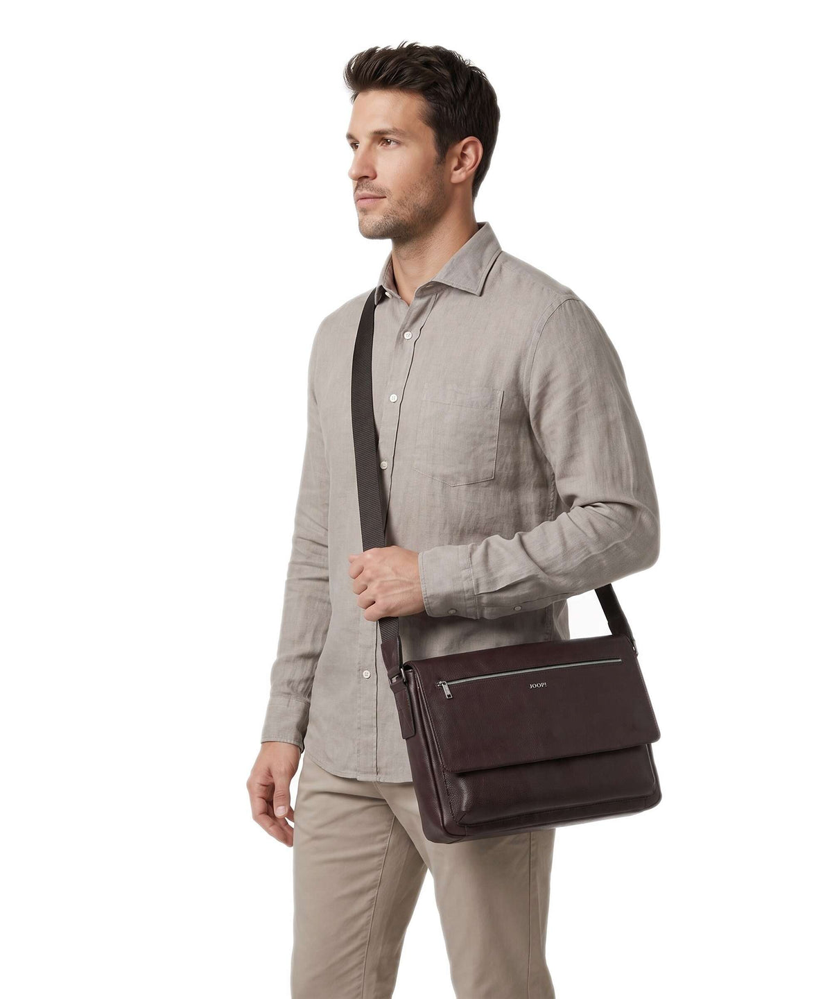 JOOP! Treviso Janis Messenger bag dark brown