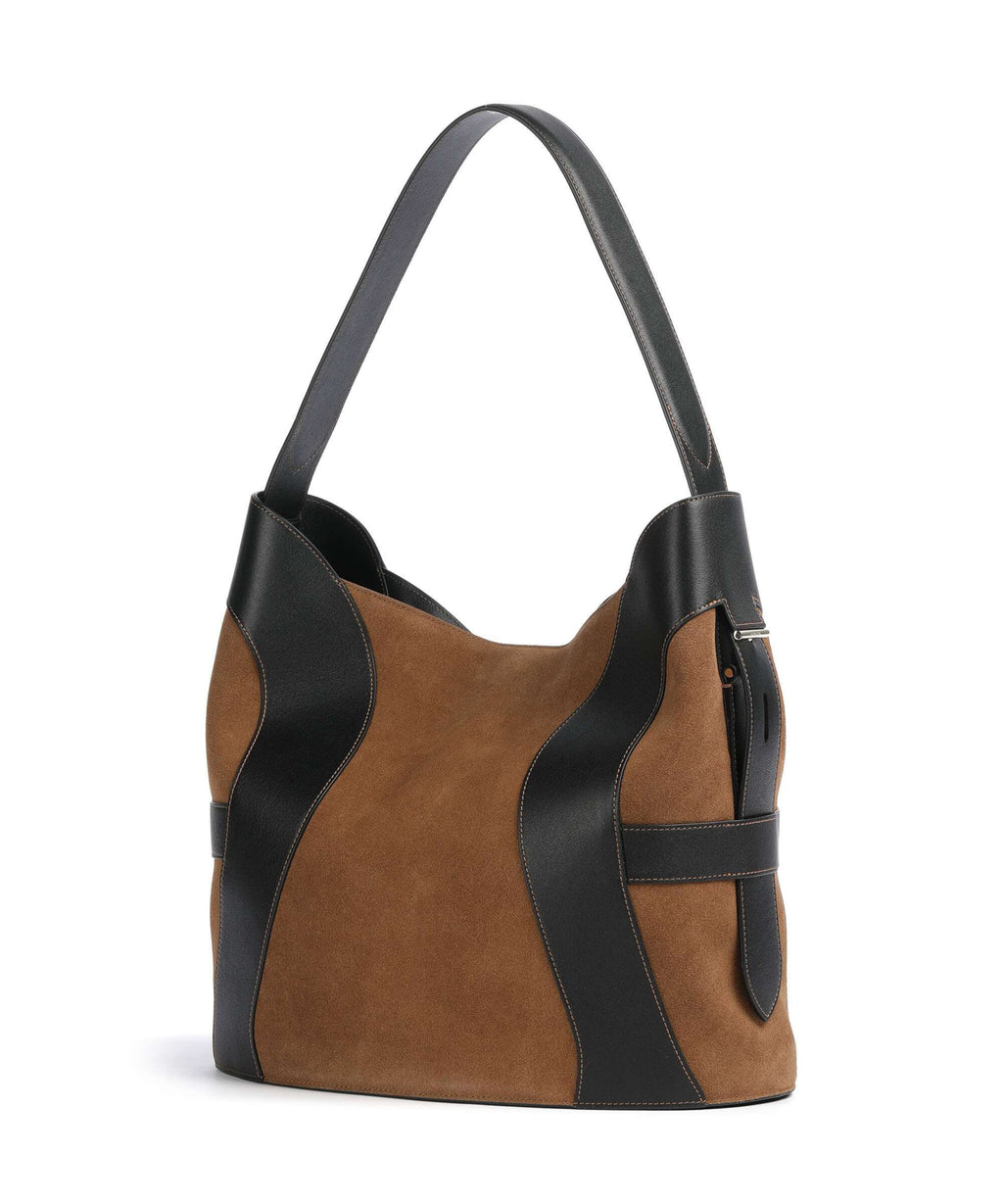 Aigner Deborah L Hobo bag oat beige