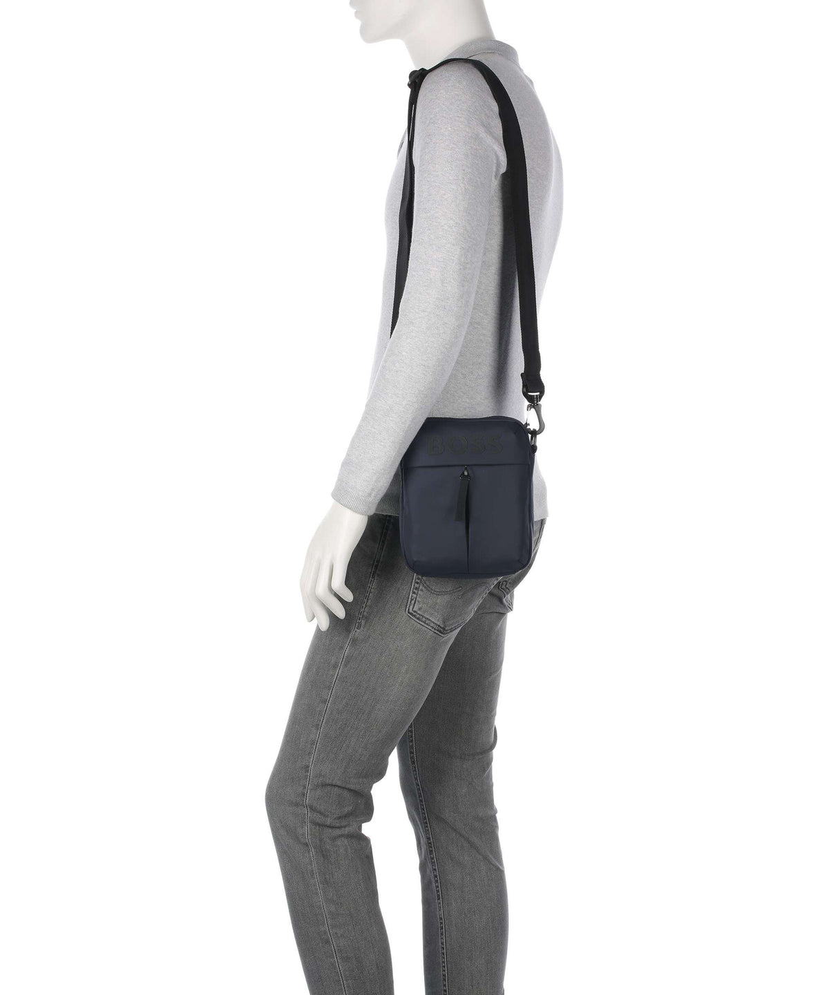 BOSS Stormy Crossbody bag dark blue