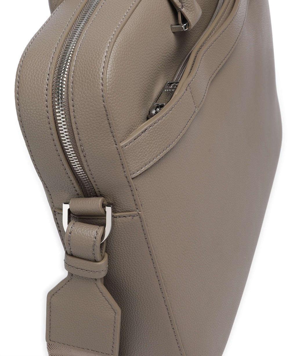 BOSS Ray Briefcase open green
