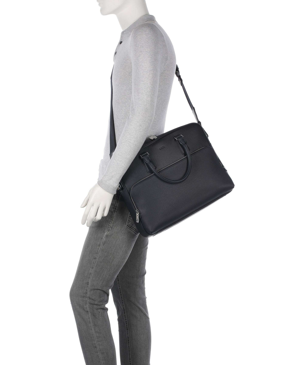 BOSS Crosstown Briefcase navy