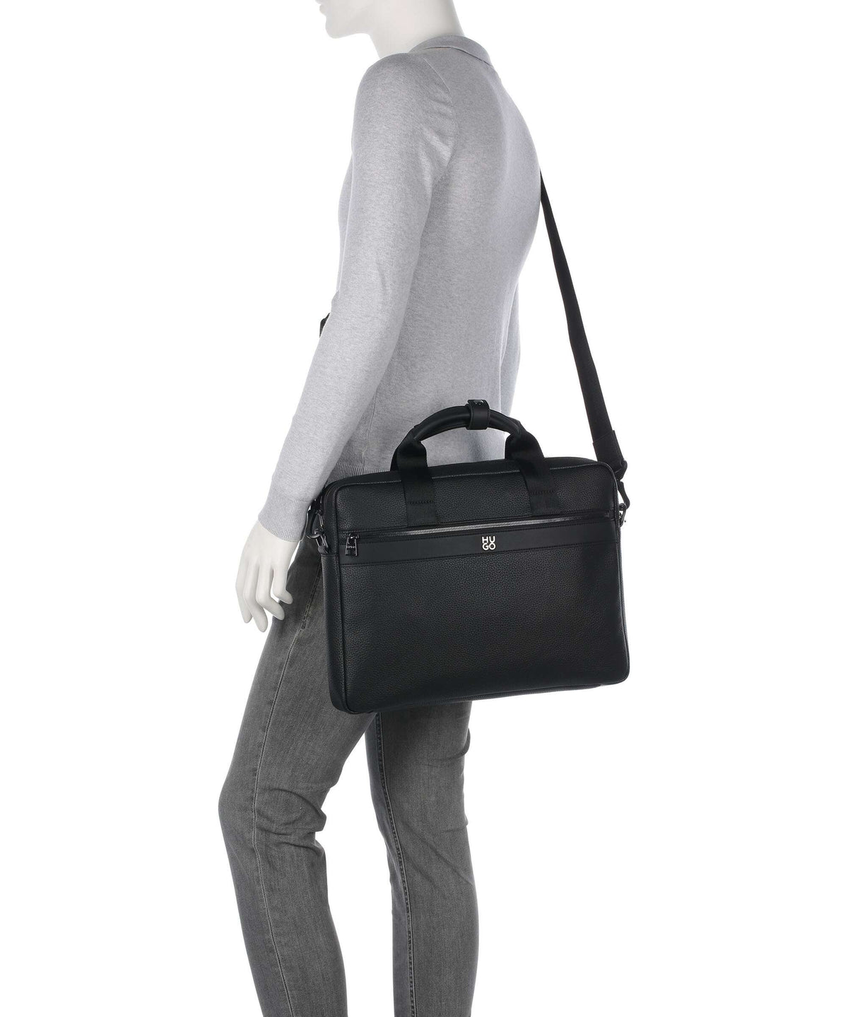 Hugo Quantic Briefcase black
