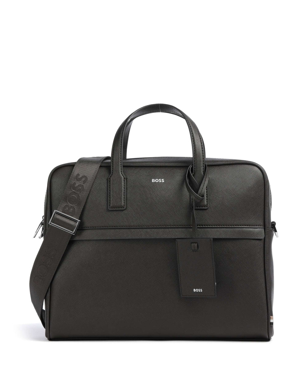 BOSS Zair Briefcase dark brown