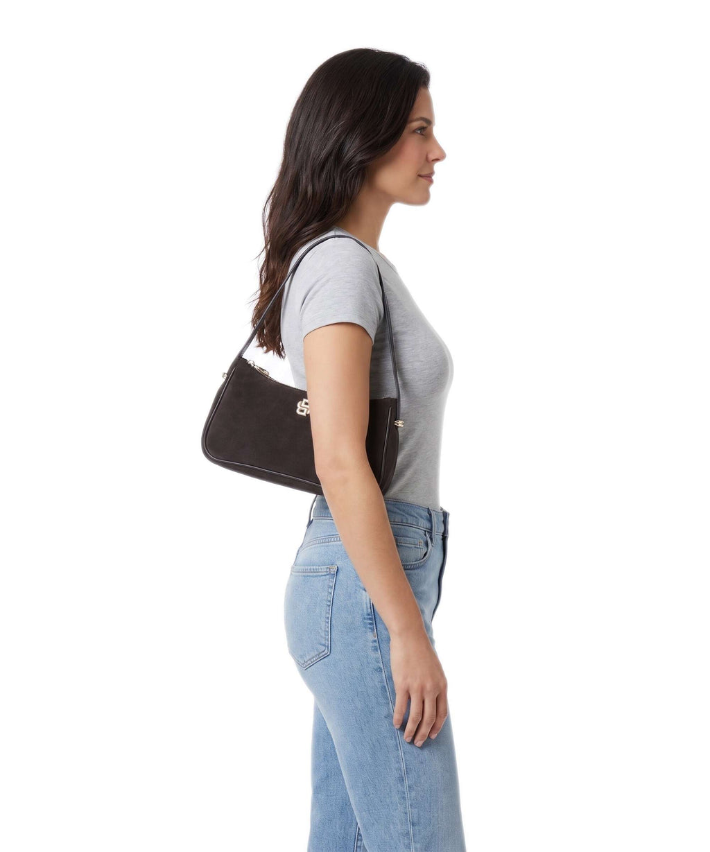 BOSS Beyond S Shoulder bag dark brown