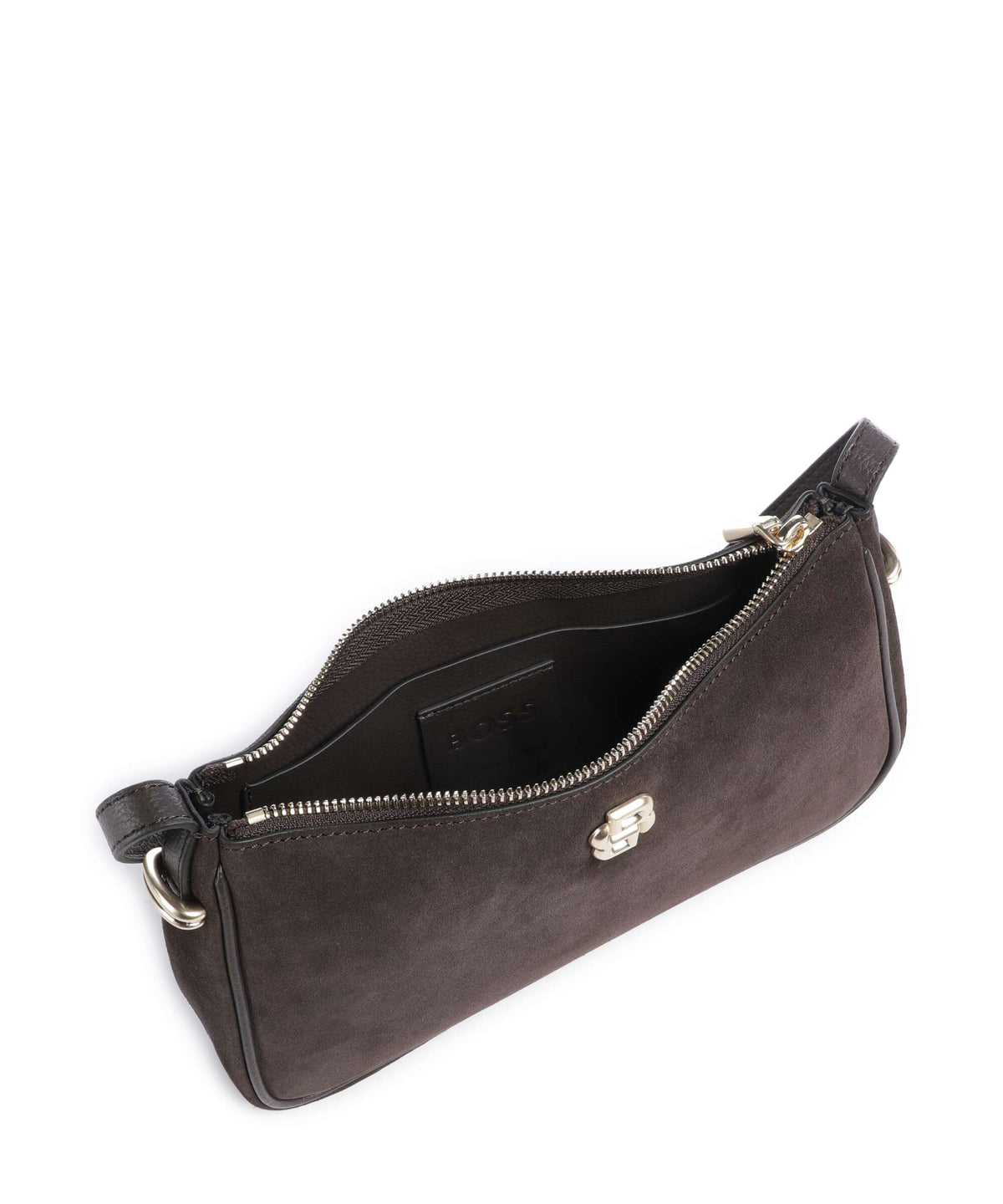 BOSS Beyond S Shoulder bag dark brown