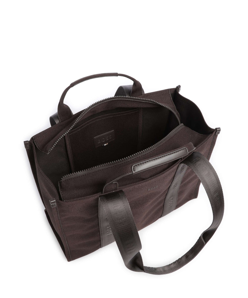 BOSS Sandy Tote bag dark brown