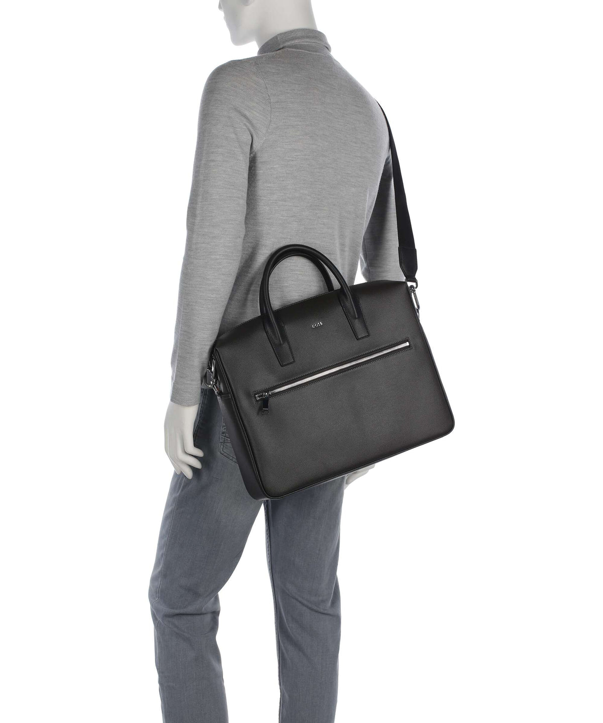 BOSS Daxter Briefcase dark brown