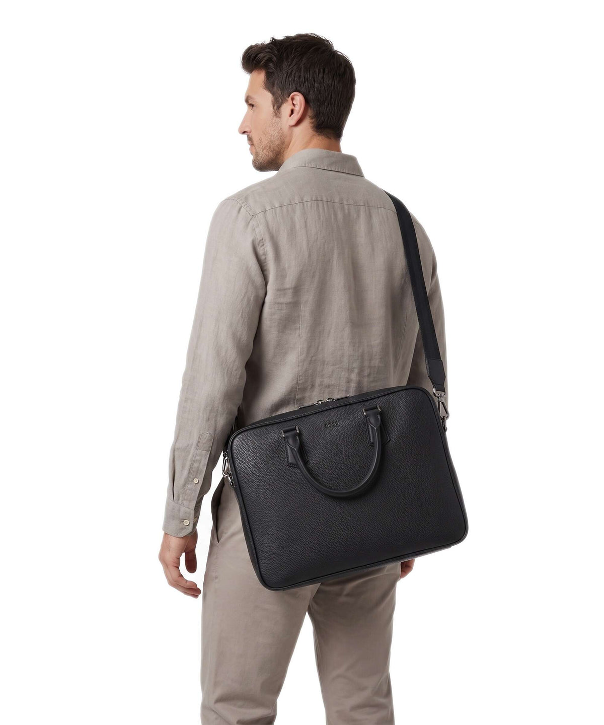 BOSS Crosstown Briefcase black