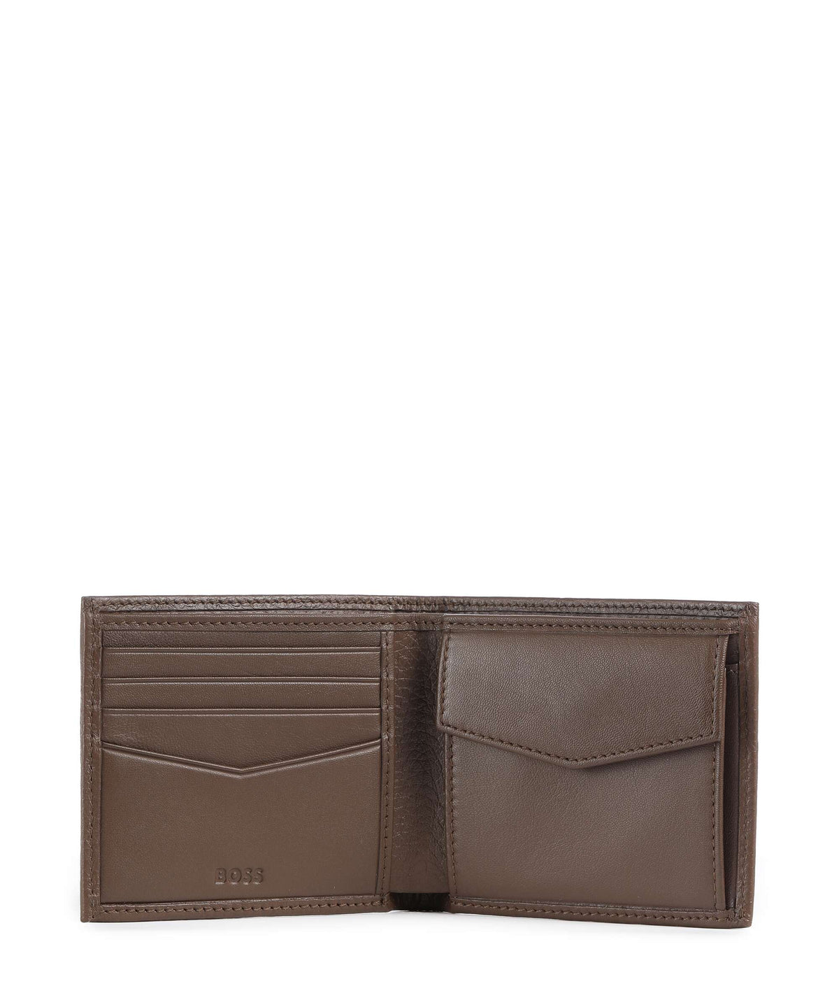 BOSS Crosstown Wallet medium brown