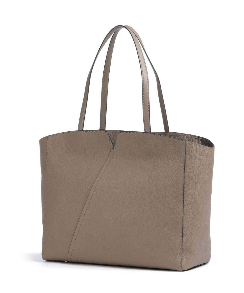 BOSS Revers Tote bag dark beige