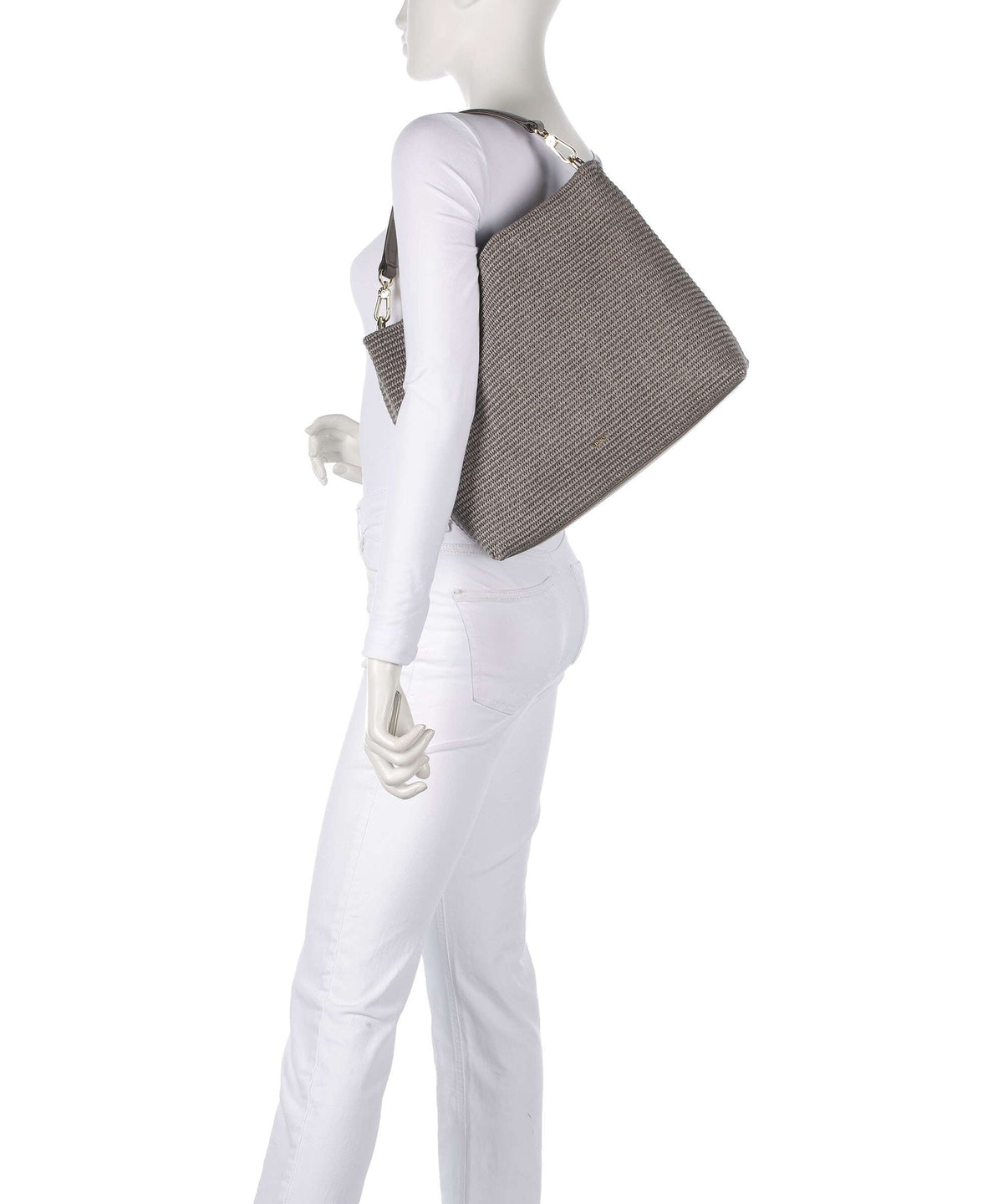 Abro Raffia Kaia Hobo bag tope