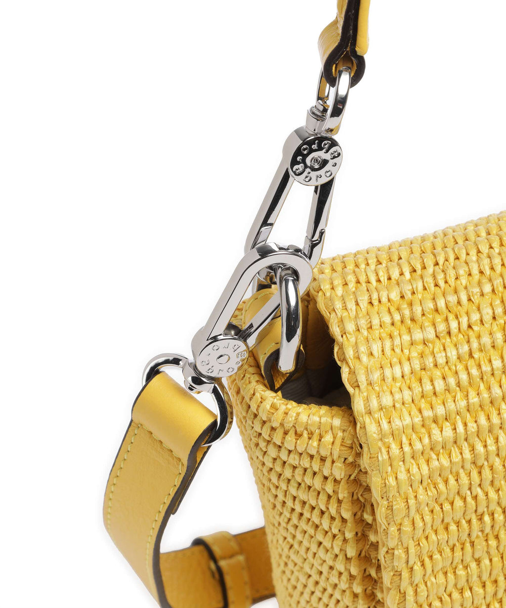 Abro Raffia Temi Shoulder bag zabaione