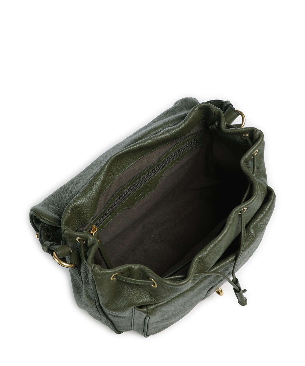 Abro Dalia Star Saddle Hobo bag oliv