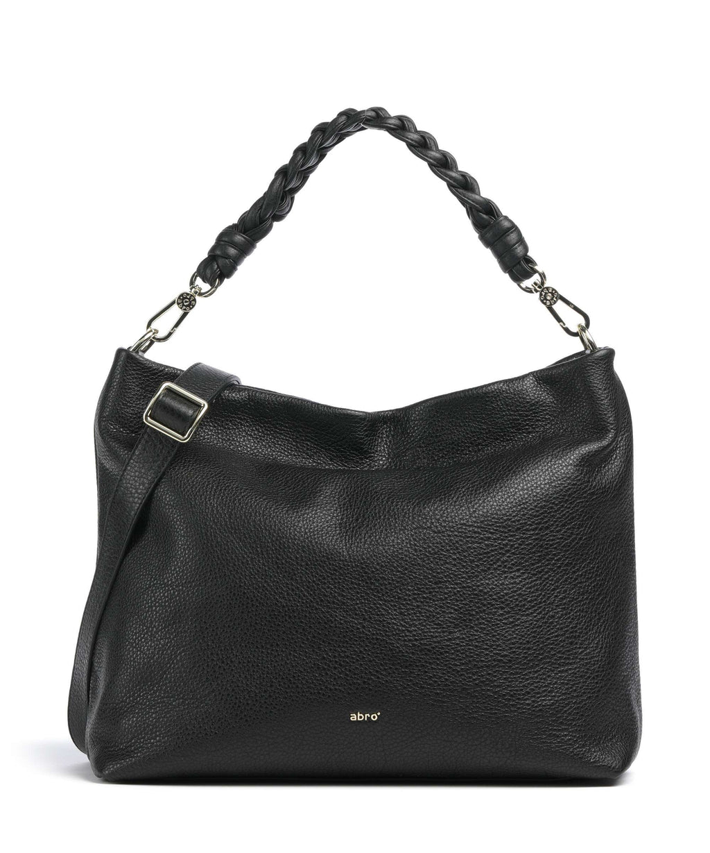 Abro Dalia Soley Hobo bag black/gold