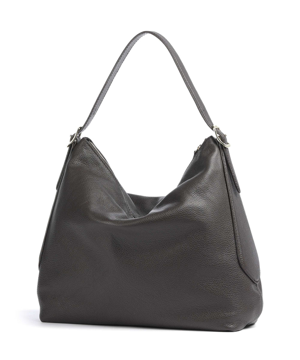 Abro Agave Carina Hobo bag dark brown