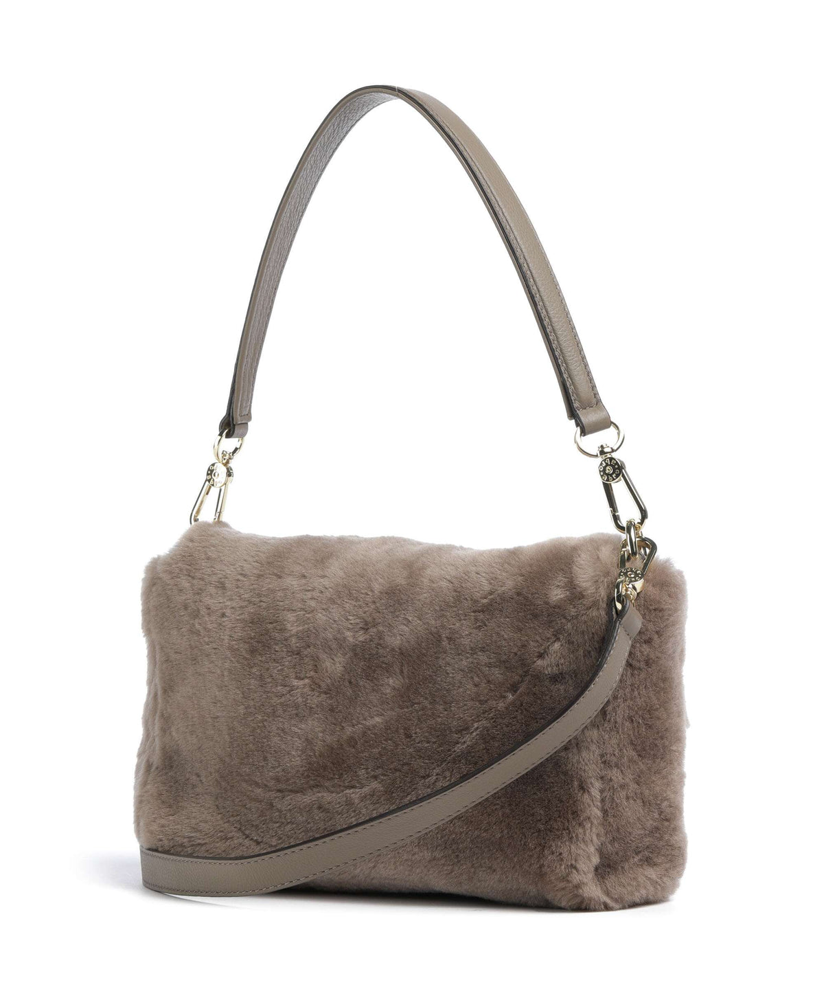 Abro Shearling Temi Shoulder bag tope