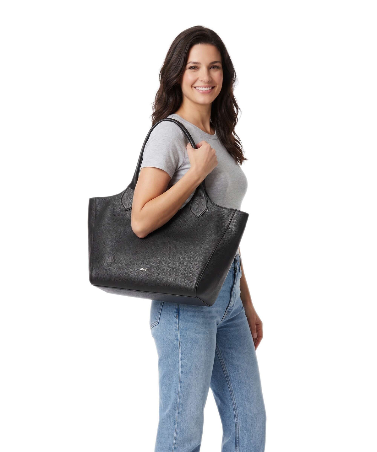 Abro Agave Senta Tote bag black/nickel