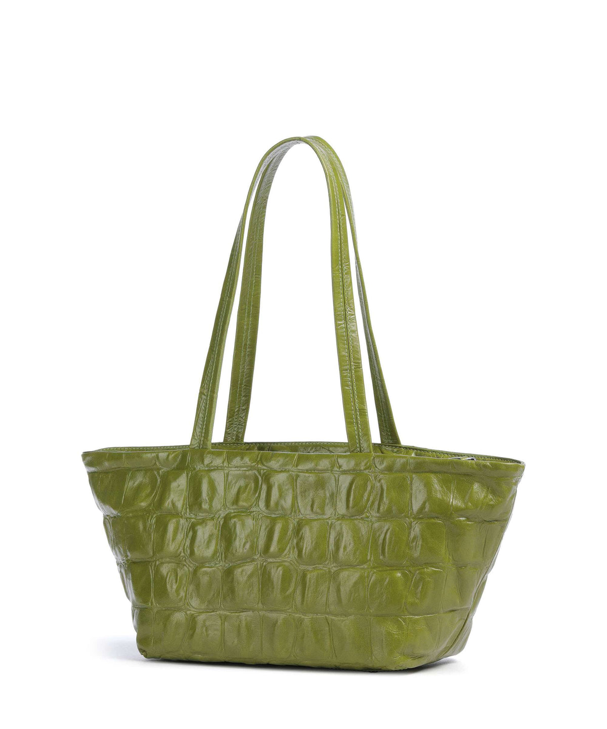 Abro Maxi Cocco Alba Shoulder bag lime