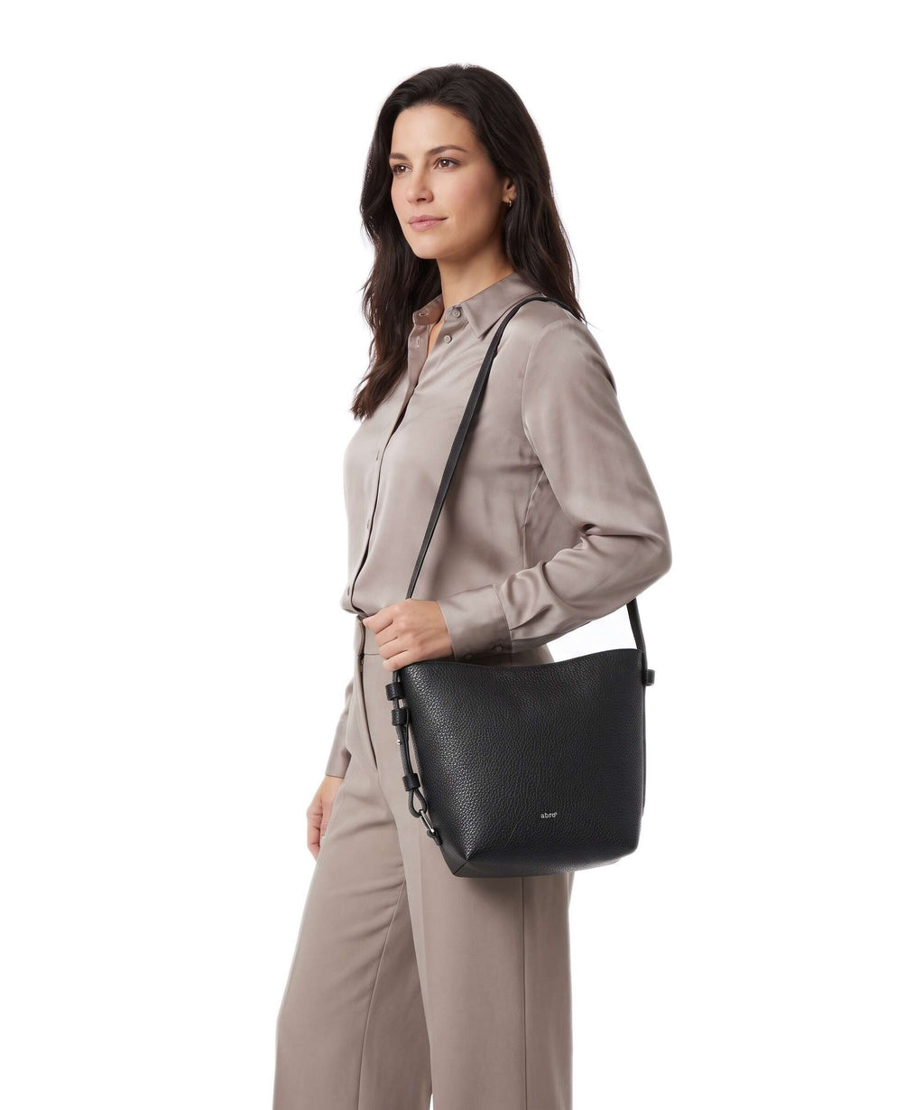 Abro Tekla Cosmo Crossbody bag black/nickel