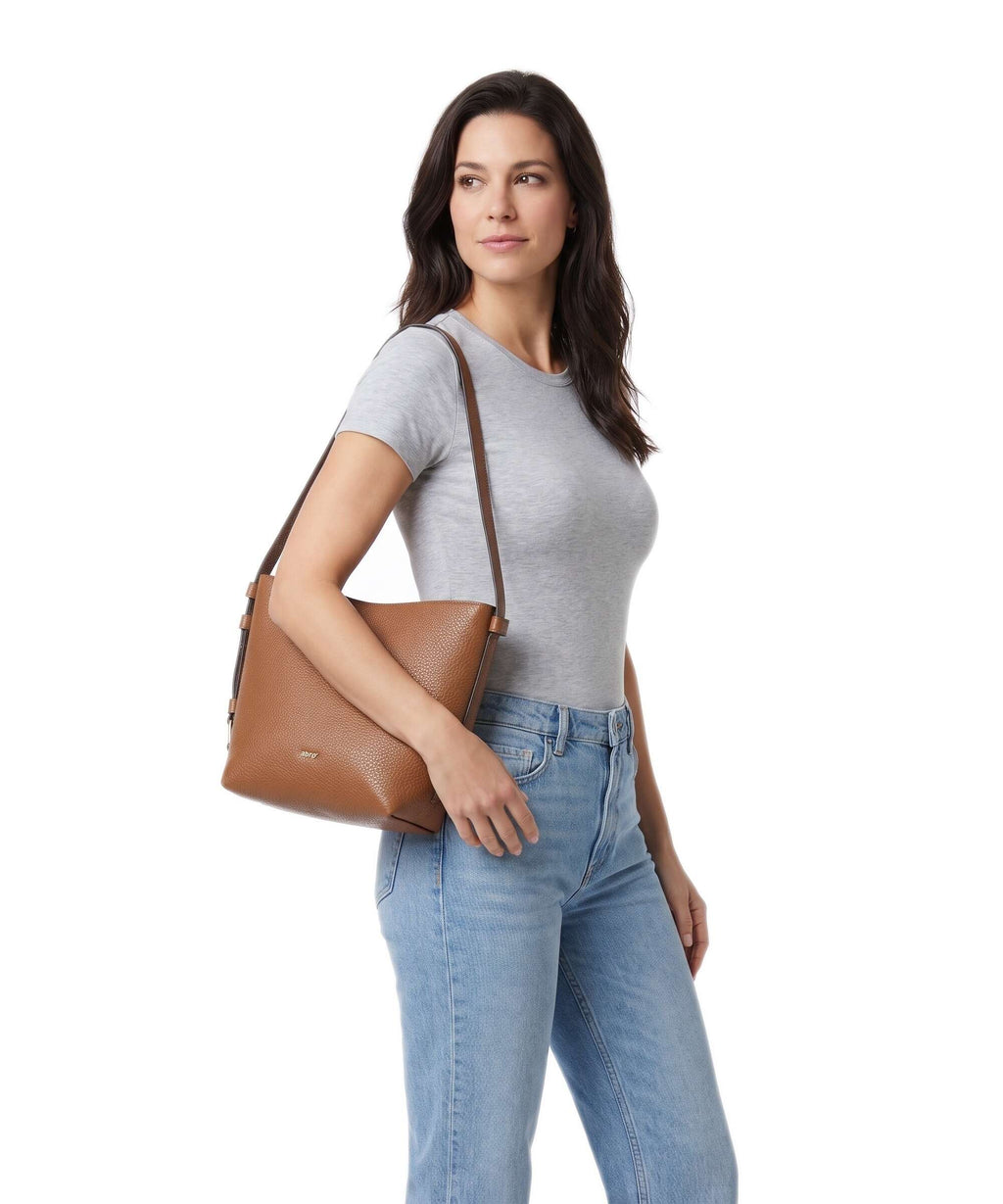 Abro Tekla Cosmo Crossbody bag caramel/cognac