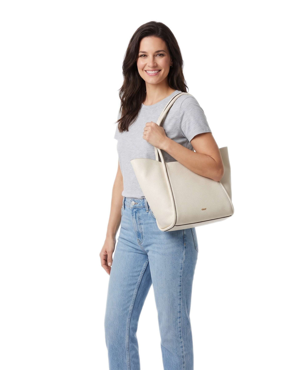 Abro Agave Willow Small Tote bag beige