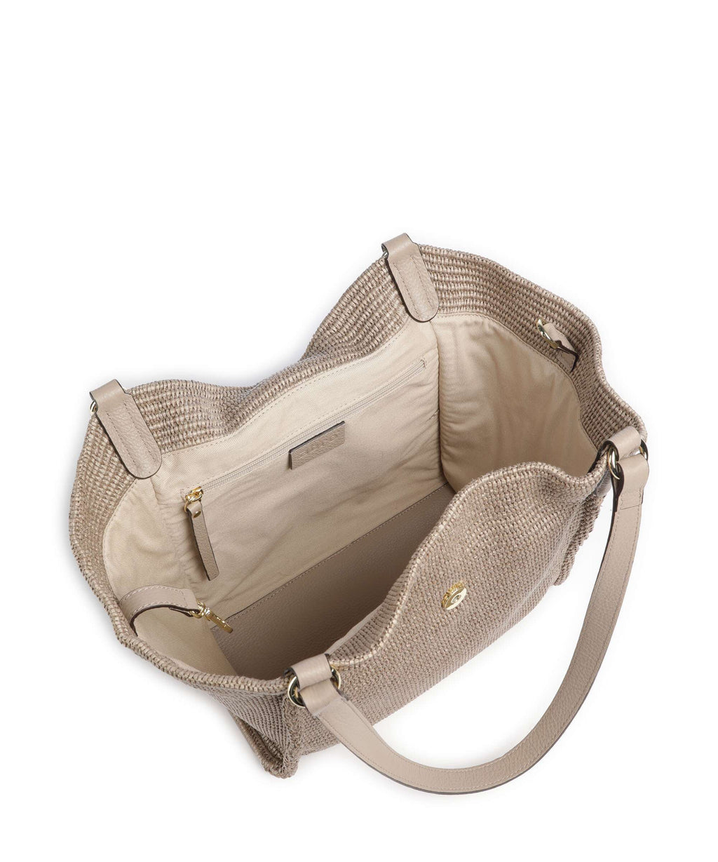 Abro Raffia Classica Temi Tote bag siena