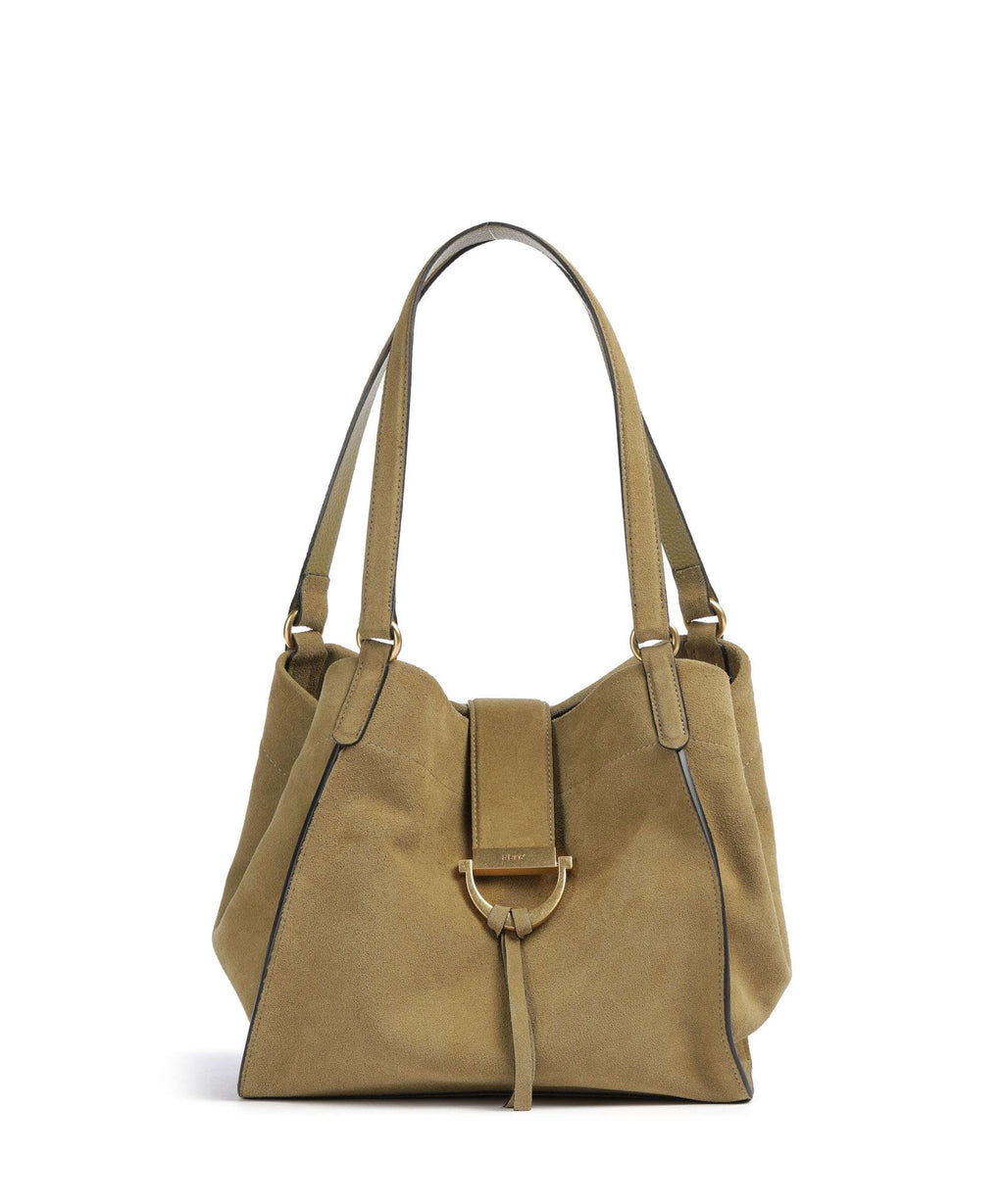 Abro Suede Temi Tote bag mud