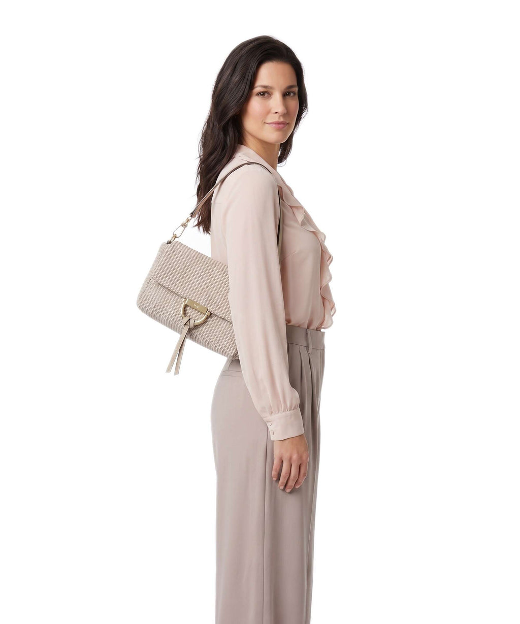 Abro Raffia Classica Temi Shoulder bag sahara