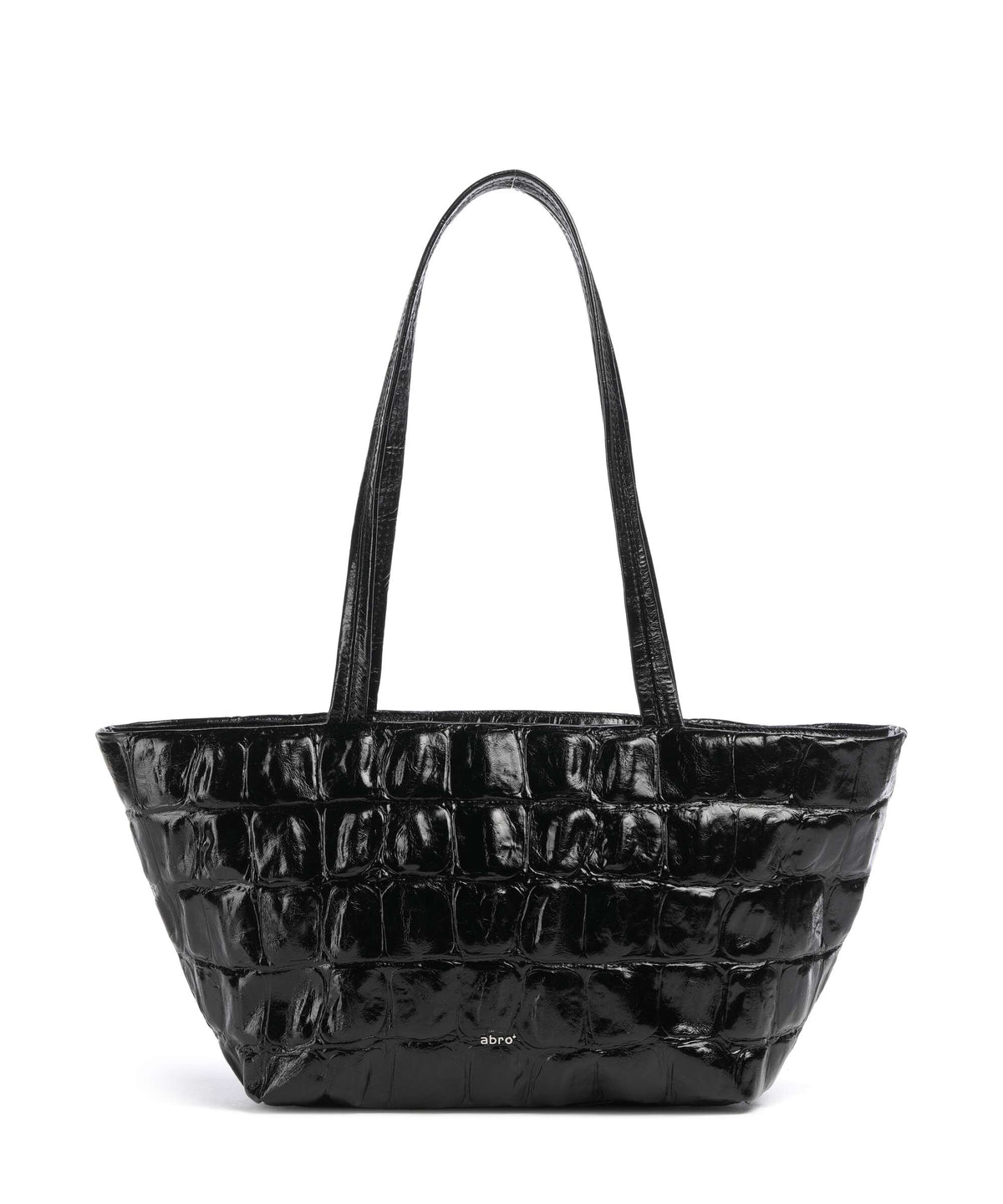 Abro Maxxi Cocco Alba Shoulder bag black/nickel