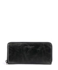 Liebeskind Sally Lack Distressed Wallet dark stone