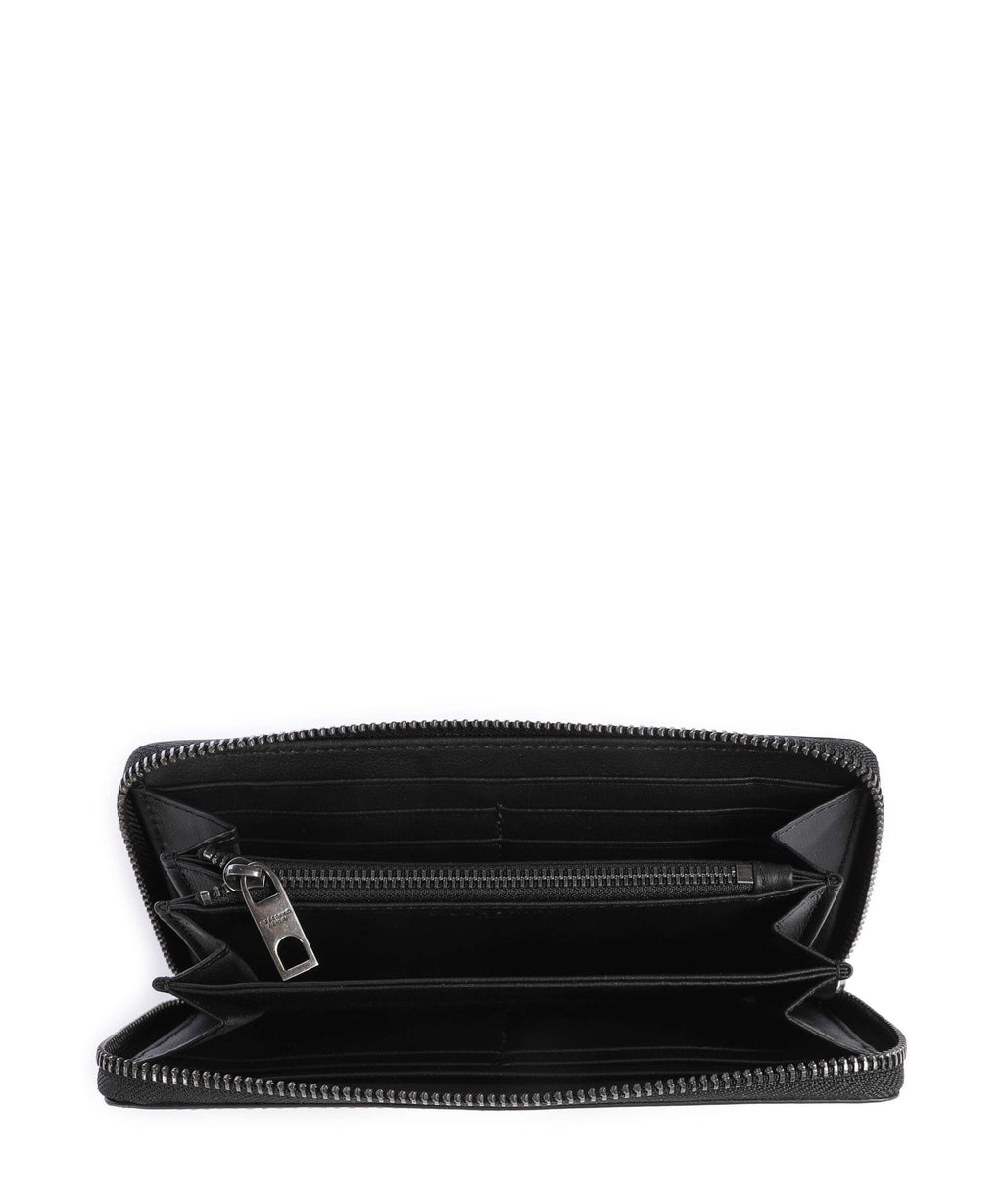 Liebeskind Sally Lack Distressed Wallet dark stone