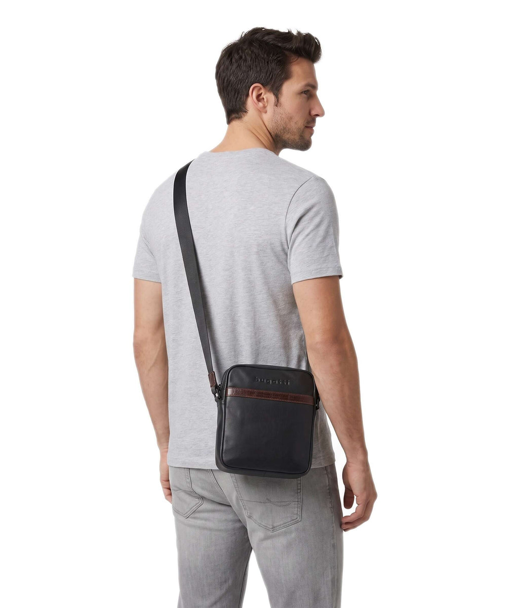 Bugatti Corso Deluxe Crossbody bag schwarz