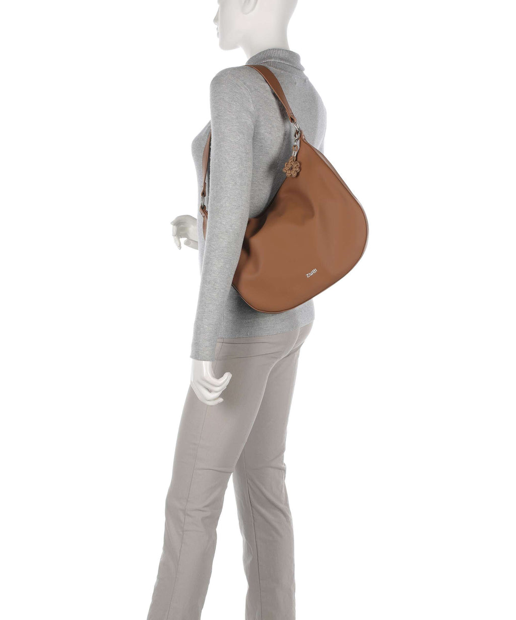 Zwei Yuna YU110 Hobo bag hazel